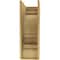 Ekena Millwork 11"W x 22"D x 33"H Classic Diane Rough Cedar Woodgrain TimberThane Corbel, Primed Tan CORUR11X22X33DIARCPR - alternate 2